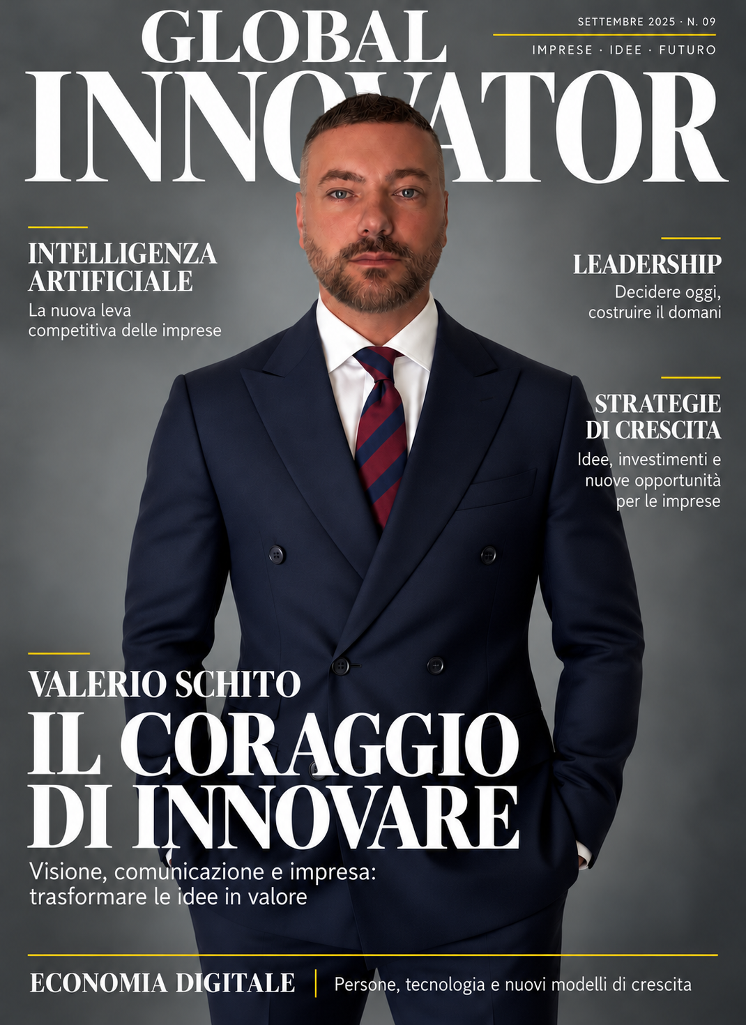 Valerio Schito, CEO di Italia Media Group